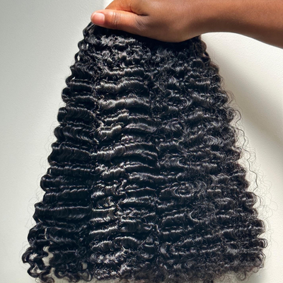 Natural curls, curly weave. This is our island curls. Type 4 curls. Tight curls, almost like kinky curls